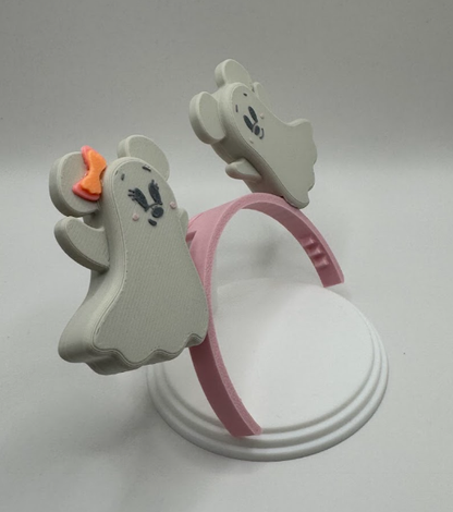 Cutie Ghost Mouse Ears Headband