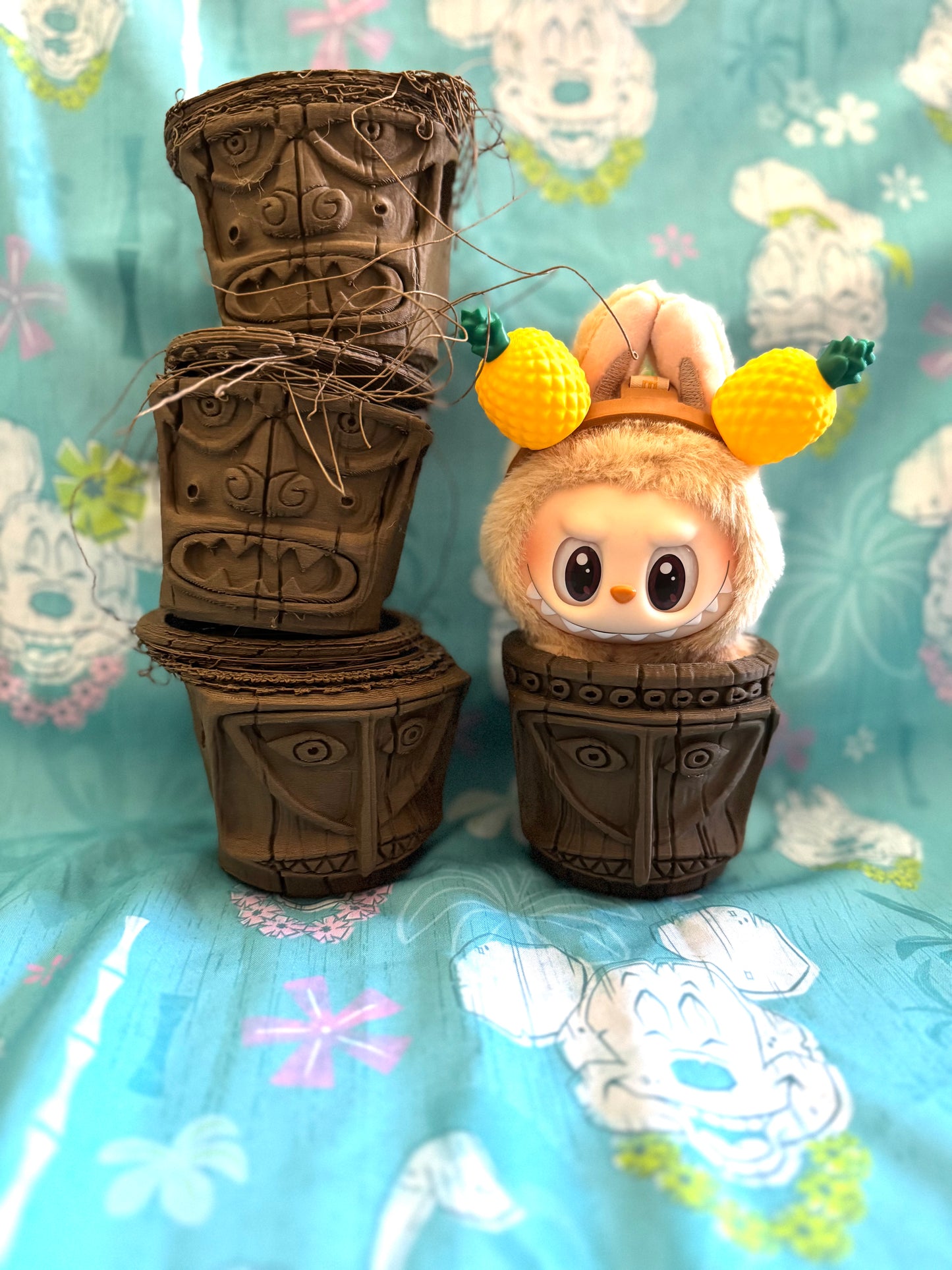 Tiki & Pineapple Paradise Outfit & Headband
